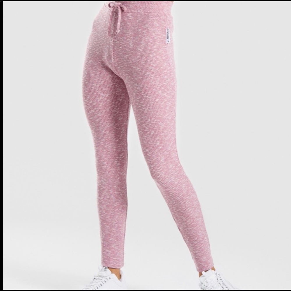 Gym shark prink rigged leggings - Picture 2 of 2